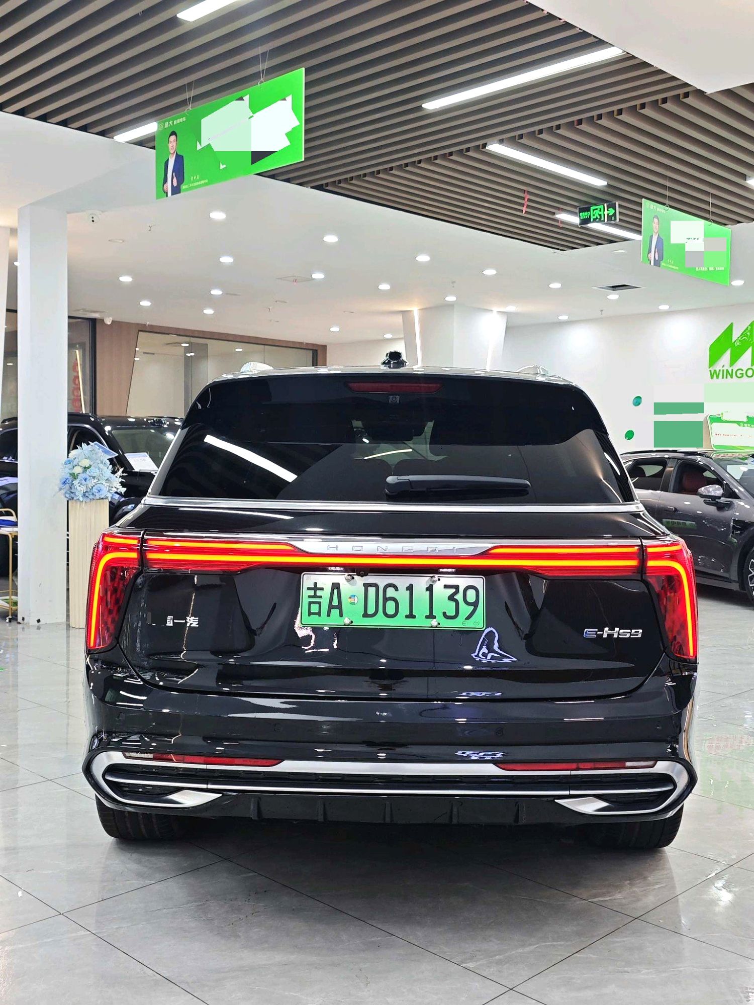 MY2025 Hongqi E-HS9 2023 6 Seater Flagway Edition Chinese Car