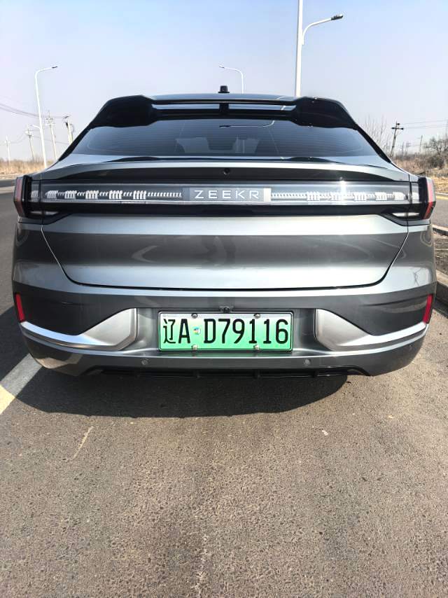 MY2025 2022 Zeekr 001 Ultra-Long Range Chinese Car Export