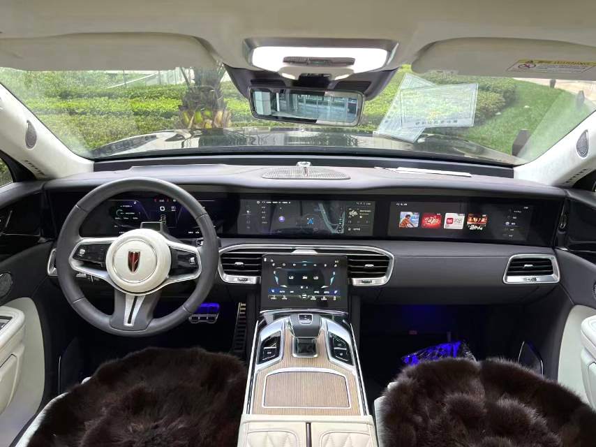 MY2025 2022 Hongqi E-HS9 Flag Leadership 4-seater Chinese Car Export